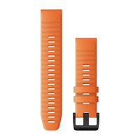 GARMIN QUICKFIT 22MM ORANžINė SILIKONINė APYRANKė, 010-12863-01