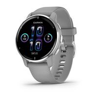 GARMIN VENU 2 PLUS, SIDABRO SPALVOS, 010-02496-10