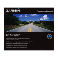 Garmin City Navigator Europe NTU,microSD