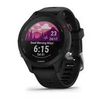 GARMIN FORERUNNER 255S MUSIC, 010-02641-32, JUODOS SPALVOS, 010-02641-32