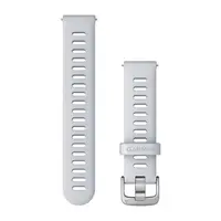 GARMIN GREITAI ATSEGAMA 18MM BALTOJO AKMENS SILIKONINė APYRANKė, 010-11251-3F
