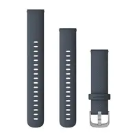 GARMIN GREITAI ATSEGAMA 18MM GRANITO MėLYNA SILIKONINė APYRANKė, 010-12924-30