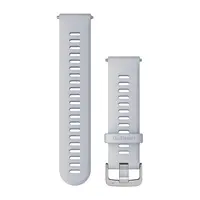 GARMIN GREITAI ATSEGAMA 22MM BALTOJO AKMENS SILIKONINė APYRANKė, 010-11251-3B