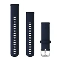 GARMIN GREITAI ATSEGAMA 22MM VIDURNAKčIO MėLYNA SILIKONINė APYRANKė, 010-12932-2A