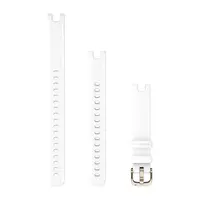 GARMIN LILY 14MM BALTOS SPALVOS SILIKONINė APYRANKė, 010-13068-00