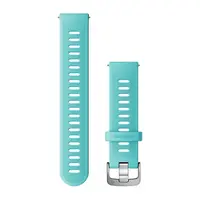 GARMIN GREITAI ATSEGAMA 20 MM AQUA RAIžYTA SILIKONINė APYRANKė, 010-11251-9R