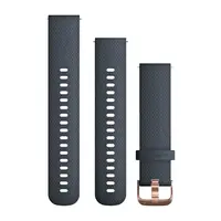 GARMIN GREITAI ATSEGAMA 20 MM GRANITO MėLYNA SILIKONINė APYRANKė, 010-12561-11