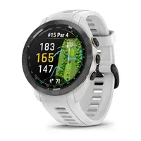 GARMIN APPROACH S70, JUODAS SU BALTU SILIKONINIU DIRžELIU, 010-02746-10