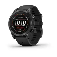 GARMIN EPIX PRO 47 MM - PILKOS SKALūNO SPALVOS SU JUODU DIRžELIU, 010-02803-01