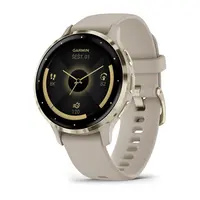 IšMANUSIS LAIKRODIS GARMIN VENU 3S, šVIESAUS AUKSO SPALVOS, 010-02785-02