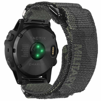 HEMSUT NAILONINė APYRANKė GARMIN LAIKRODžIAMS SU QUICKFIT CAMO, 131DARK-CAMO