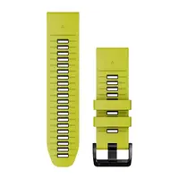 GARMIN QUICKFIT 26MM GELSVAI GRAFITO SILIKONINė APYRANKė, 010-13281-03