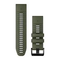 GARMIN QUICKFIT 26MM SAMANų GRAFITO SILIKONINė APYRANKė, 010-13281-07