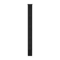GARMIN ULTRAFIT 26 MM JUODA NAILONINė APYRANKė, 010-13306-20