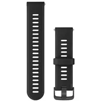 GARMIN FORERUNNER 22MM JUODOS SPALVOS APYRANKė SU SKALūNO SPALVOS SAGTIMI, 010-11251-9B