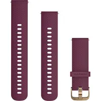 GARMIN GREITAI ATSEGAMA 20 MM TAMSIAI RAUDONA SILIKONINė APYRANKė, 010-12691-05