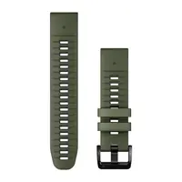 GARMIN QUICKFIT 22MM SAMANų GRAFITO SILIKONINė APYRANKė, 010-13280-07