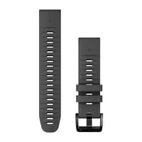 GARMIN QUICKFIT 22MM GRAFITO SILIKONINė APYRANKė, 010-13280-09