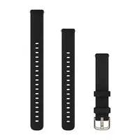 GARMIN LILY 2 14MM JUODOS SPALVOS SILIKONINė APYRANKė, 010-13302-02