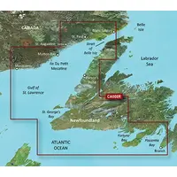 GARMIN VCA008R-G3 NEWFOUNDLAND WEST BLUECHART G3 JūRLAPIAI, 010-C0694-00