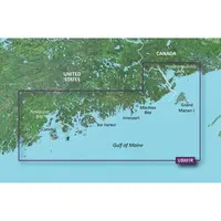 GARMIN VUS001R-G3 NORTH MAINE BLUECHART G3 JūRLAPIAI, 010-C0702-00