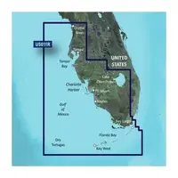 GARMIN VUS011R-G3 SOUTHWEST FLORIDA BLUECHART G3 JūRLAPIAI, 010-C0712-00