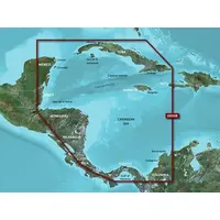 GARMIN HXUS031R-G3 SOUTHWEST CARIBBEAN BLUECHART G3 JūRLAPIAI, 010-C0732-20