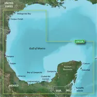 GARMIN VUS032R-G3 SOUTHERN GULF OF MEXICO BLUECHART G3 JūRLAPIAI, 010-C0733-00