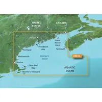 GARMIN VUS510L-G3 ST.JOHN-CAPE COD BLUECHART G3 JūRLAPIAI, 010-C0739-00