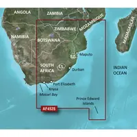 GARMIN VAF452S-G3 KNYSNA, SA TO BEIRA, MZ BLUECHART G3 JūRLAPIAI, 010-C0752-00
