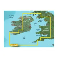 GARMIN VEU004R-G3 IRISH SEA BLUECHART G3 JūRLAPIAI, 010-C0763-00