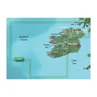 GARMIN HXEU005R-G3 IRELAND, WEST COAST BLUECHART G3 JūRLAPIAI, 010-C0764-20