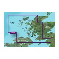 GARMIN HXEU006R-G3 SCOTLAND, WEST COAST BLUECHART G3 JūRLAPIAI, 010-C0765-20