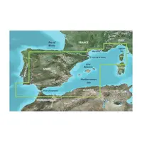 GARMIN HXEU010R-G3 SPAIN, MEDITERRANEAN COAST BLUECHART G3 JūRLAPIAI, 010-C0768-20