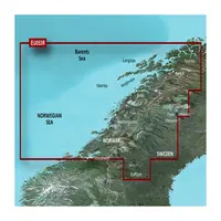 GARMIN HXEU053R-G3 TRONDHEIM-TROMSO BLUECHART G3 JūRLAPIAI, 010-C0789-20