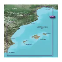 GARMIN VEU454S-G3 BARCELONA & VALENCIA BLUECHART G3 JūRLAPIAI, 010-C0798-00