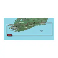 GARMIN VEU482S-G3 WEXFORD-DINGLE BAY BLUECHART G3 JūRLAPIAI, 010-C0826-00