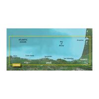GARMIN VEU485S-G3 FUENTERRABIA-GIJON BLUECHART G3 JūRLAPIAI, 010-C0829-00