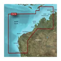 GARMIN VPC411S-G3 GERALDTON TO DARWIN BLUECHART G3 JūRLAPIAI, 010-C0869-00