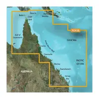 GARMIN VPC413S-G3 MORNINGTON I.-HERVEY BAY BLUECHART G3 JūRLAPIAI, 010-C0871-00
