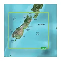 GARMIN VPC417S-G3 NEW ZEALAND SOUTH BLUECHART G3 JūRLAPIAI, 010-C0875-00