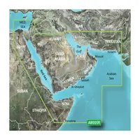 GARMIN VAW005R-G3 THE GULF AND RED SEA BLUECHART G3 JūRLAPIAI, 010-C0924-00