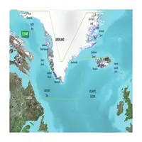 GARMIN VEU064R-G3 GREENLAND BLUECHART G3 JūRLAPIAI, 010-C1001-00