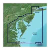 GARMIN VUS038R-G3 NEW YORK-CHESAPEAKE BLUECHART G3 JūRLAPIAI, 010-C1004-00