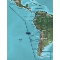 GARMIN VSA002R-G3 SOUTH AMERICA WEST COAST BLUECHART G3 JūRLAPIAI, 010-C1063-00