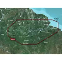 GARMIN VSA009R-G3 AMAZON RIVER BLUECHART G3 JūRLAPIAI, 010-C1066-00