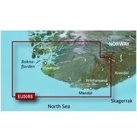 GARMIN VEU508S-G3 KRISTIANSAND-HAUGESUND-RYFYLKE BLUECHART G3 JūRLAPIAI, 010-C1070-00