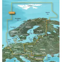 GARMIN VEU721L-G3 NORTHERN EUROPE BLUECHART G3 JūRLAPIAI, 010-C1155-00