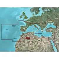 GARMIN VEU723L-G3 SOUTHERN EUROPE BLUECHART G3 JūRLAPIAI, 010-C1157-00