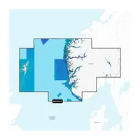 GARMIN NVEU051R NAVIONICS VISION+ NORWAY, LISTA TO SOGNEFJORD JūRLAPIAI, 010-C1250-00